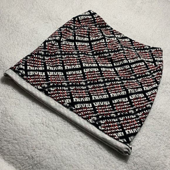 J Jill Skirt Adult Small Red Black Wearever Collection Pencil Skirt Smooth Fit - Picture 12 of 16